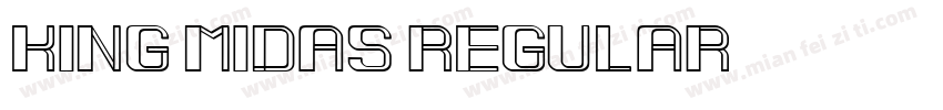 King Midas Regular字体转换